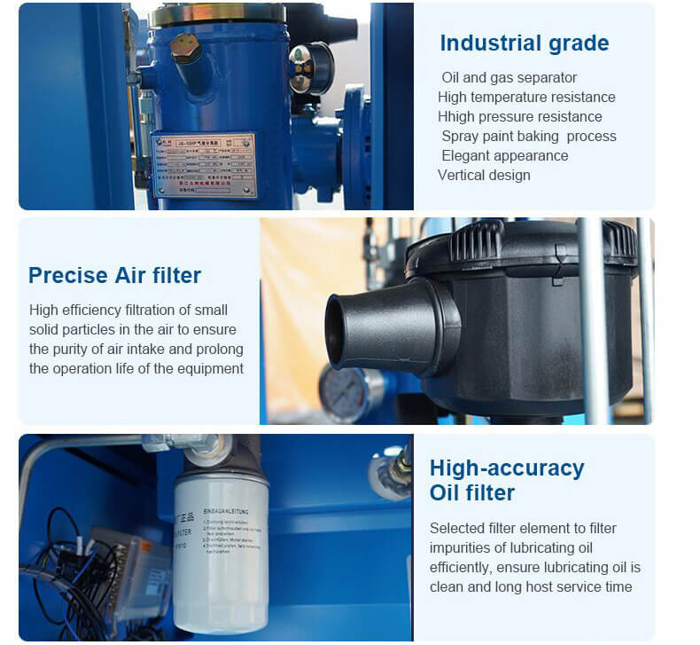 Compressor tipo parafuso 22KW 30HP do fabricante chinês Dongguan City